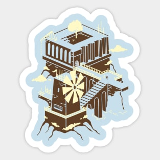 Castle of the Mist Sticker